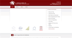 Desktop Screenshot of griggandsons.co.uk